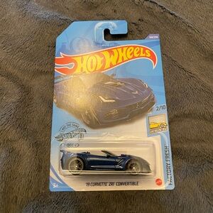 "🥦5/$25🥦"  Hot Wheels '19 Chevrolet Corvette ZR1 Convertible. #144/250
